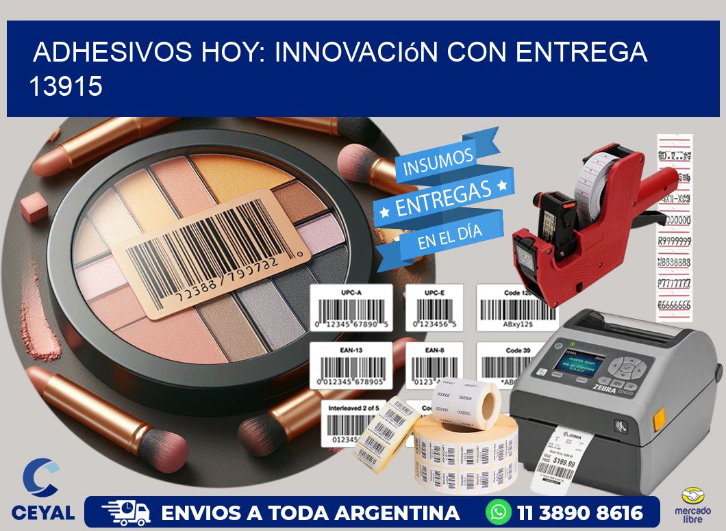 Adhesivos Hoy: Innovación con Entrega 13915