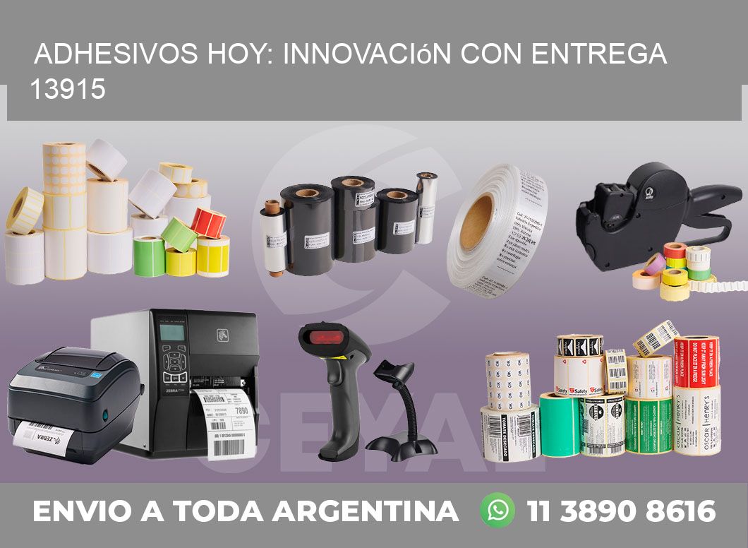 Adhesivos Hoy: Innovación con Entrega 13915