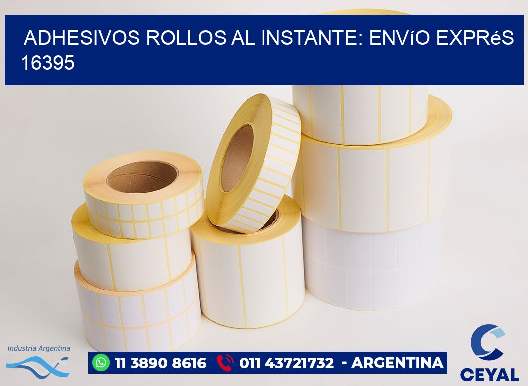 Adhesivos rollos al Instante: Envío Exprés 16395