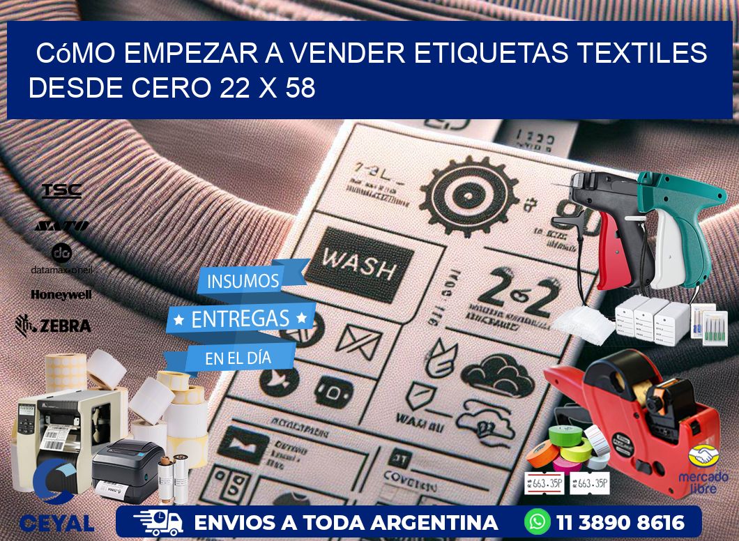 Cómo Empezar a Vender Etiquetas Textiles desde Cero 22 x 58
