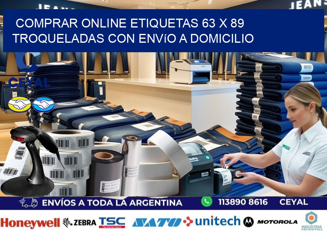 Comprar online etiquetas 63 x 89 troqueladas con envío a domicilio