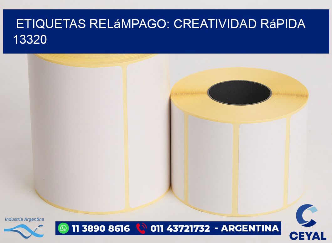 Etiquetas Relámpago: Creatividad Rápida 13320