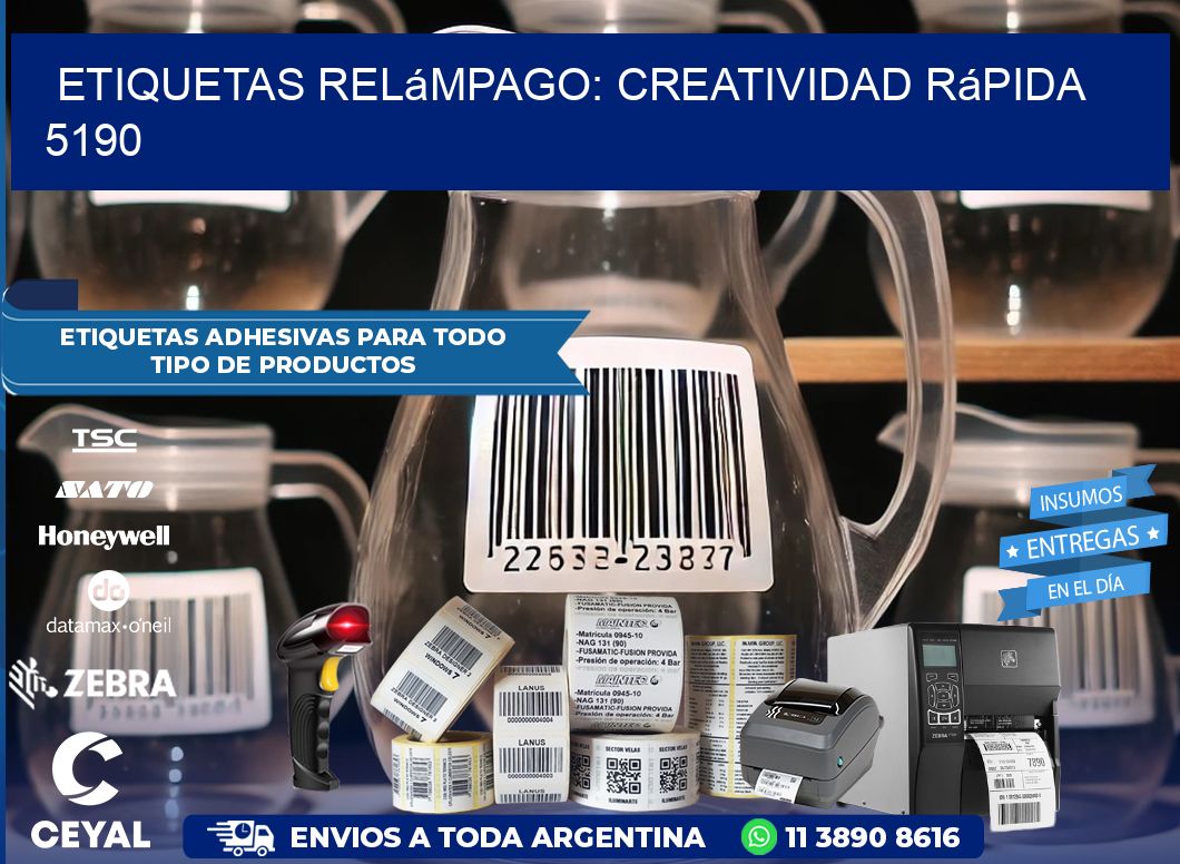 Etiquetas Relámpago: Creatividad Rápida 5190