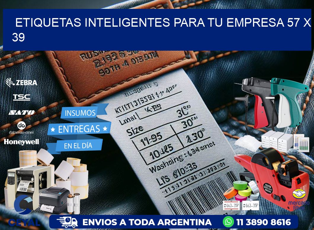 Etiquetas inteligentes para tu empresa 57 x 39