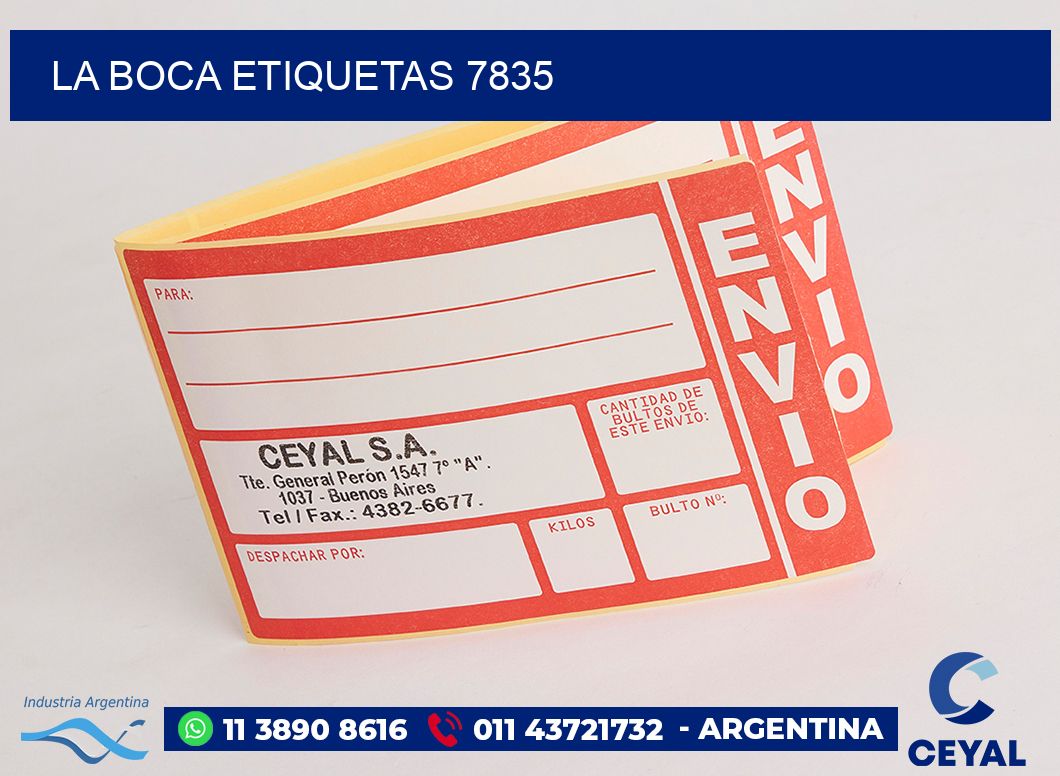La Boca etiquetas 7835