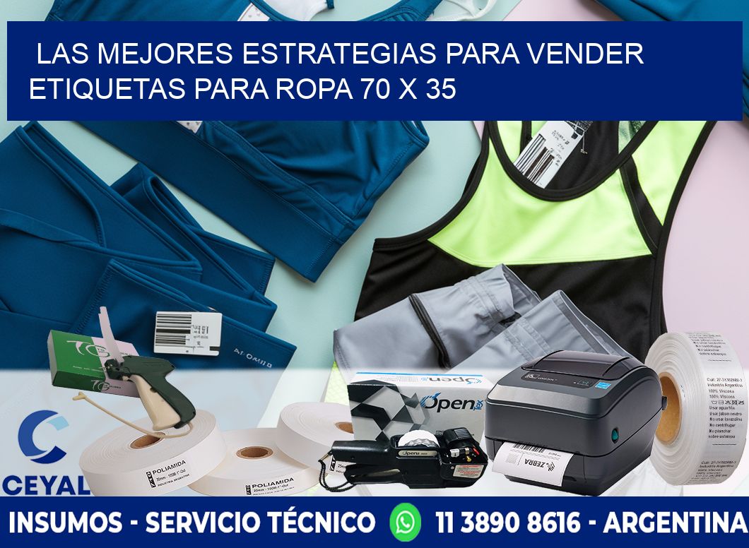 Las Mejores Estrategias para Vender Etiquetas para Ropa 70 x 35