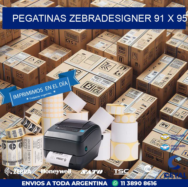 PEGATINAS zebradesigner 91 x 95