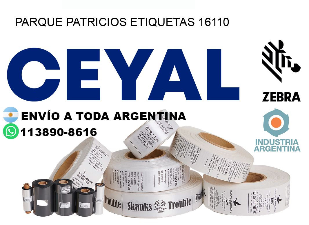 Parque Patricios etiquetas 16110