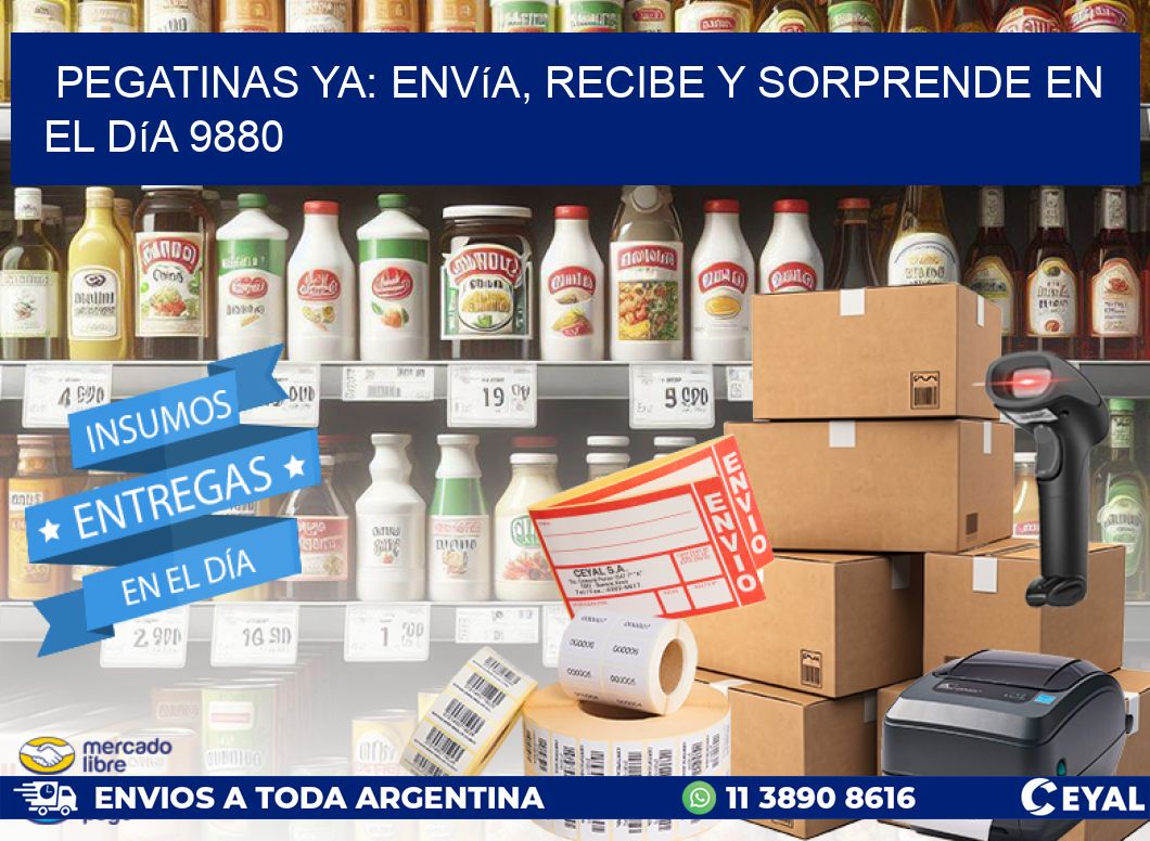 Pegatinas Ya: Envía, Recibe y Sorprende en el Día 9880