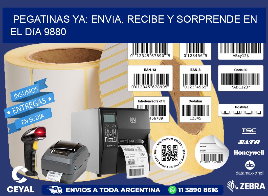 Pegatinas Ya: Envía, Recibe y Sorprende en el Día 9880