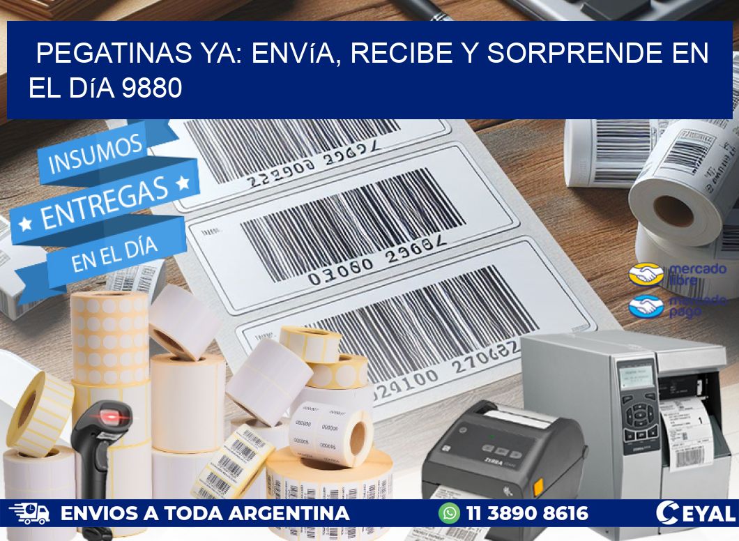 Pegatinas Ya: Envía, Recibe y Sorprende en el Día 9880