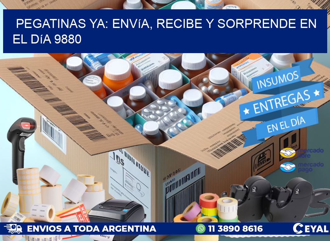Pegatinas Ya: Envía, Recibe y Sorprende en el Día 9880
