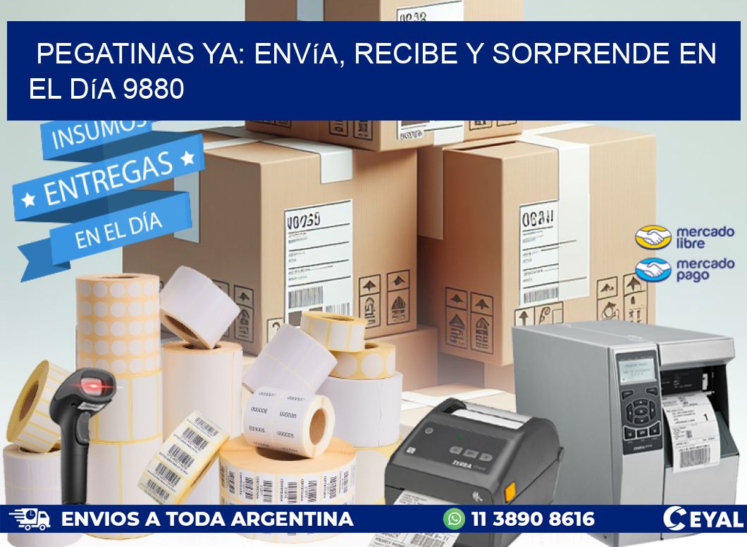 Pegatinas Ya: Envía, Recibe y Sorprende en el Día 9880