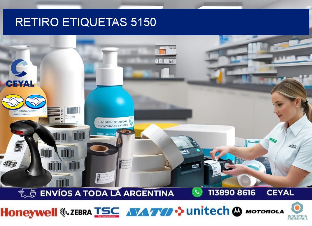 Retiro etiquetas 5150