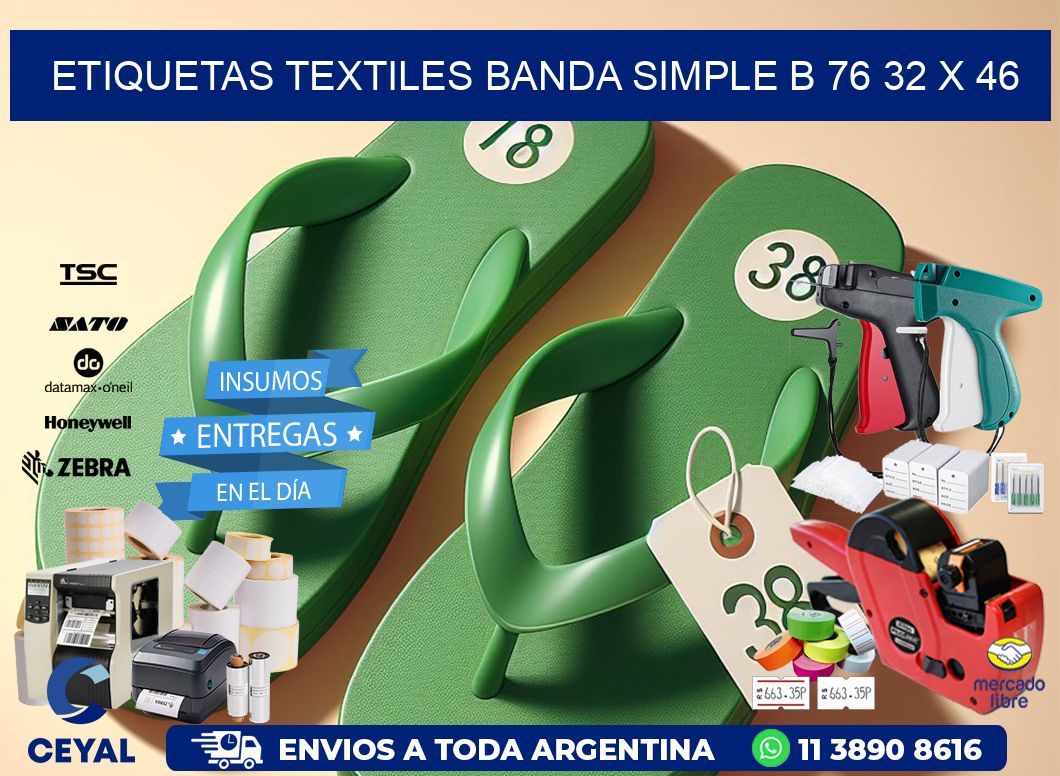 etiquetas textiles banda simple b 76 32 x 46