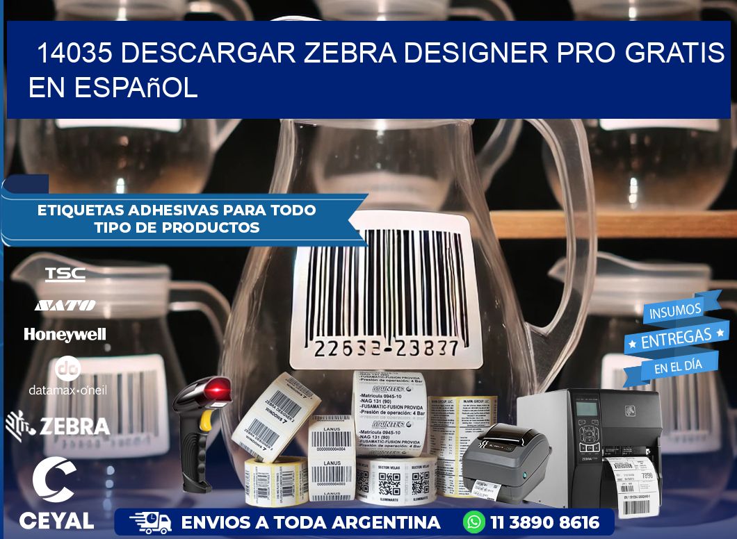 14035 Descargar Zebra Designer Pro gratis en Español