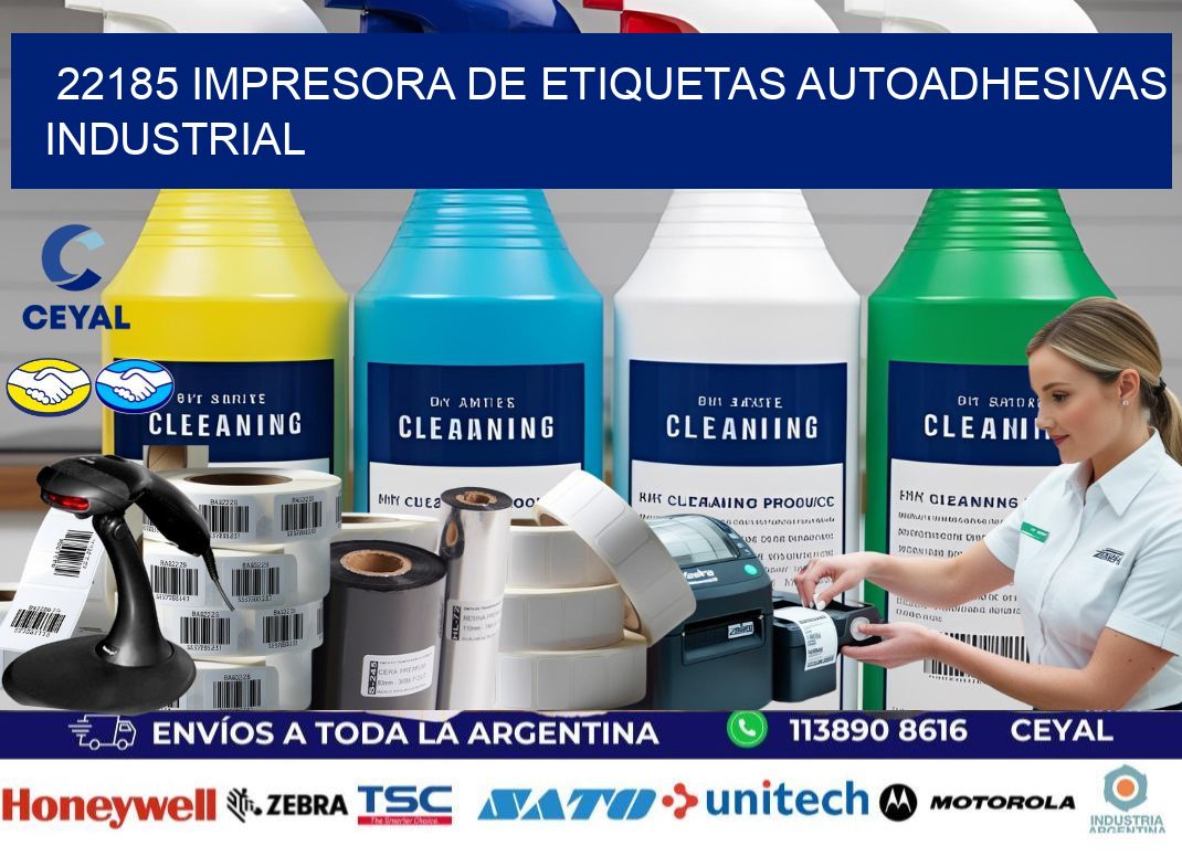 22185 Impresora de etiquetas autoadhesivas industrial