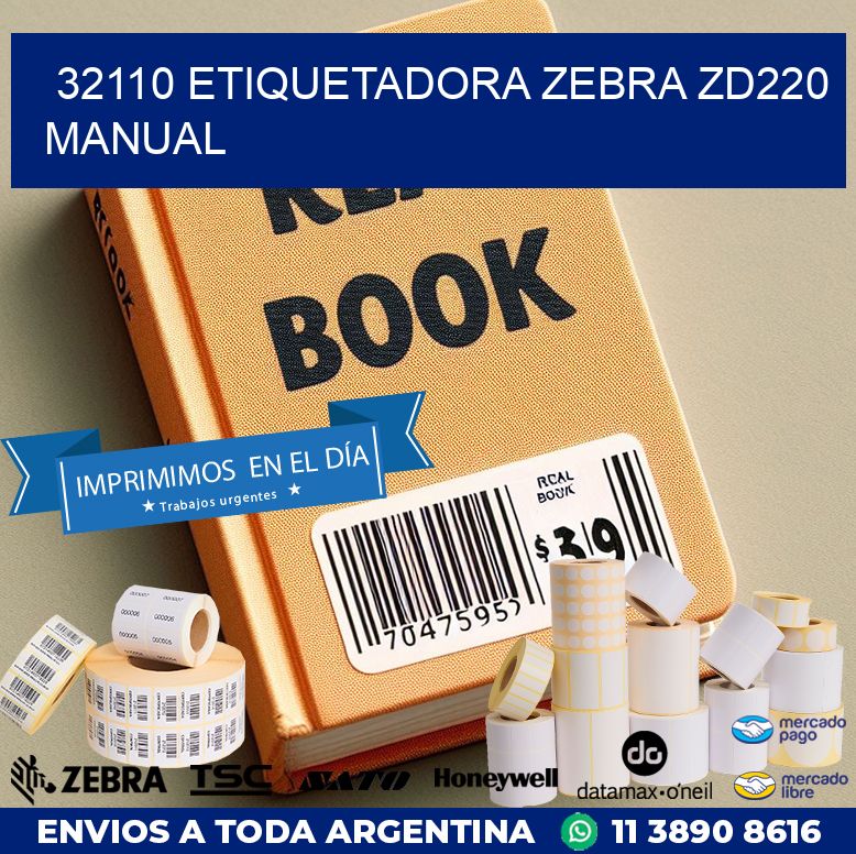 32110 Etiquetadora Zebra ZD220 manual