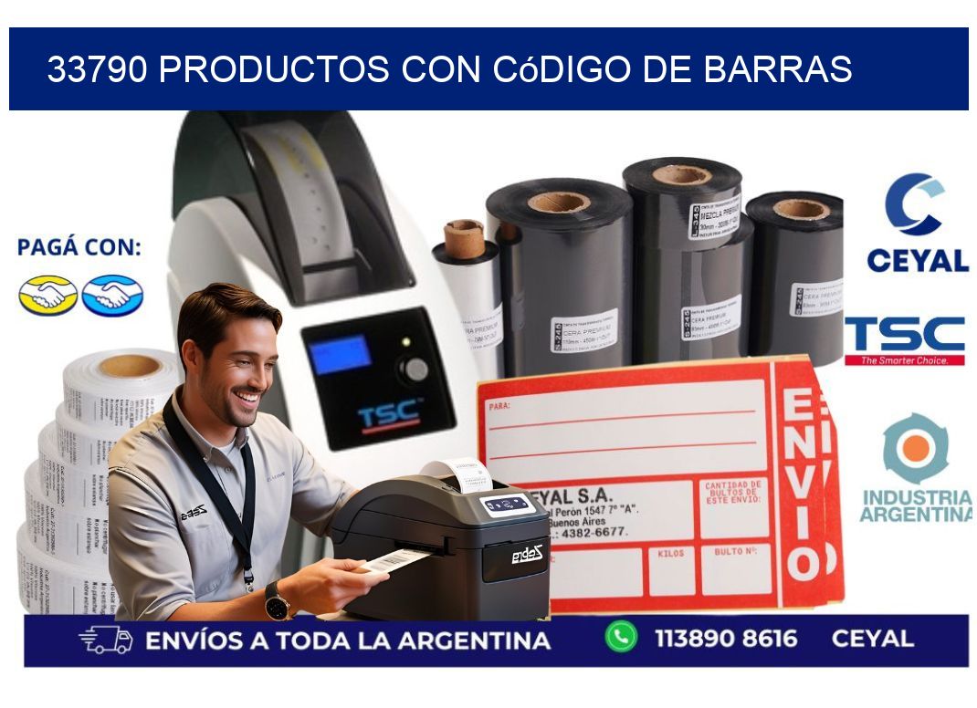33790 Productos con código de barras