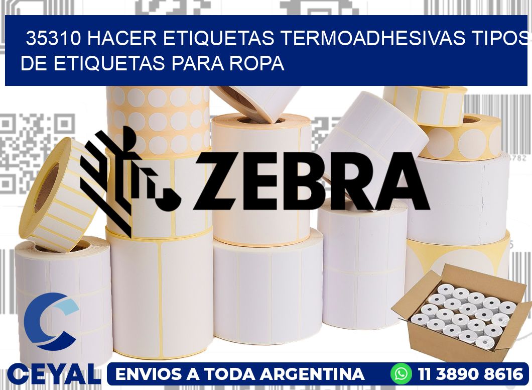 35310 hacer etiquetas termoadhesivas tipos de etiquetas para ropa