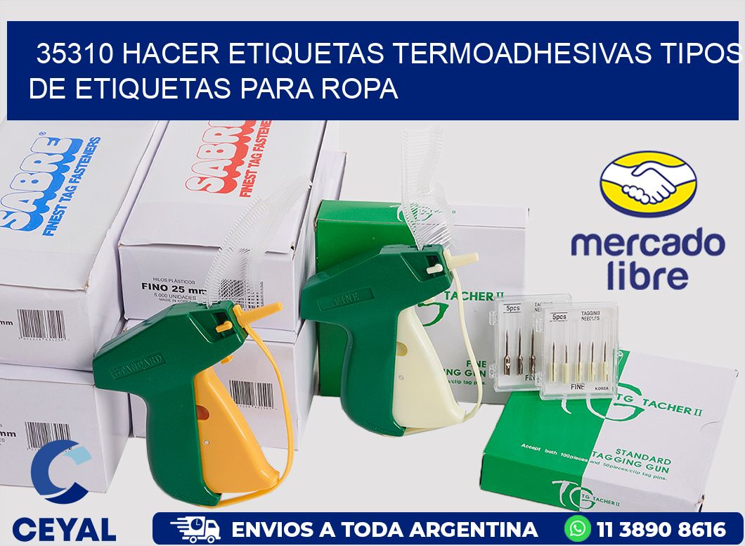 35310 hacer etiquetas termoadhesivas tipos de etiquetas para ropa