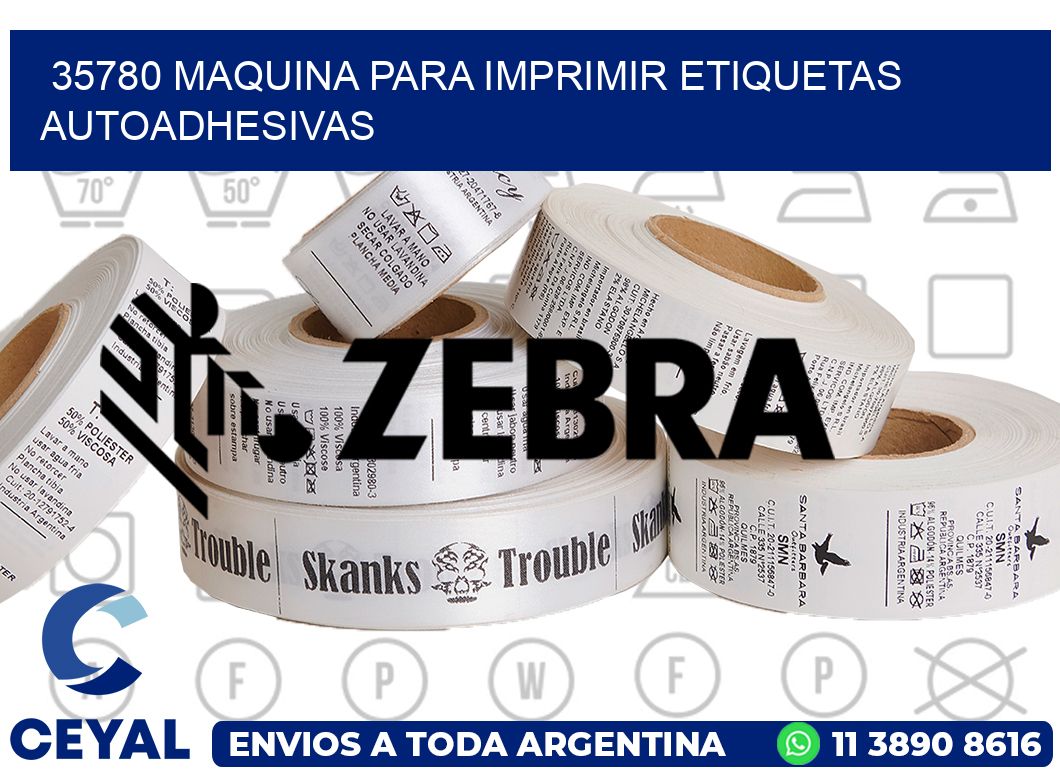 35780 maquina para imprimir etiquetas autoadhesivas