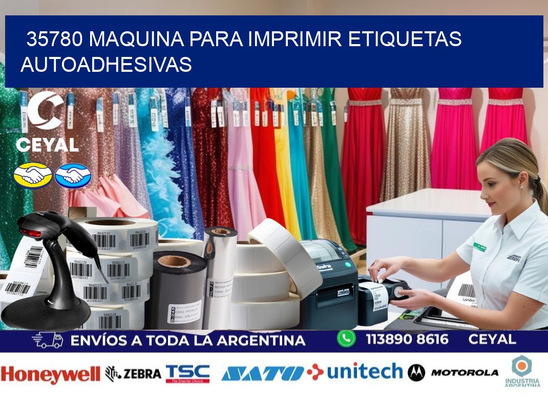 35780 maquina para imprimir etiquetas autoadhesivas