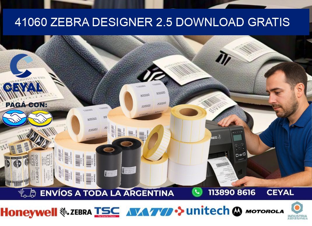 41060 Zebra designer 2.5 download gratis