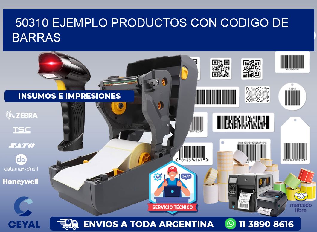 50310 ejemplo productos con codigo de barras