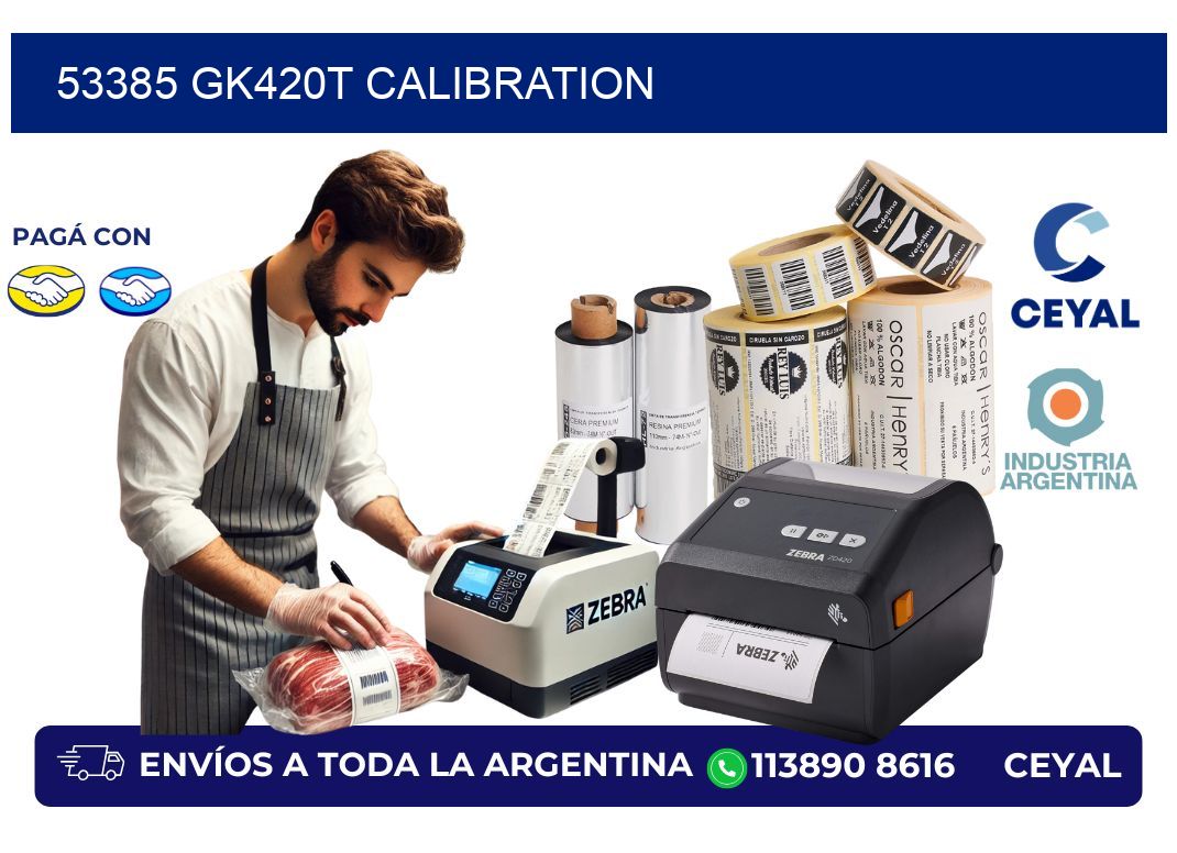 53385 GK420T Calibration