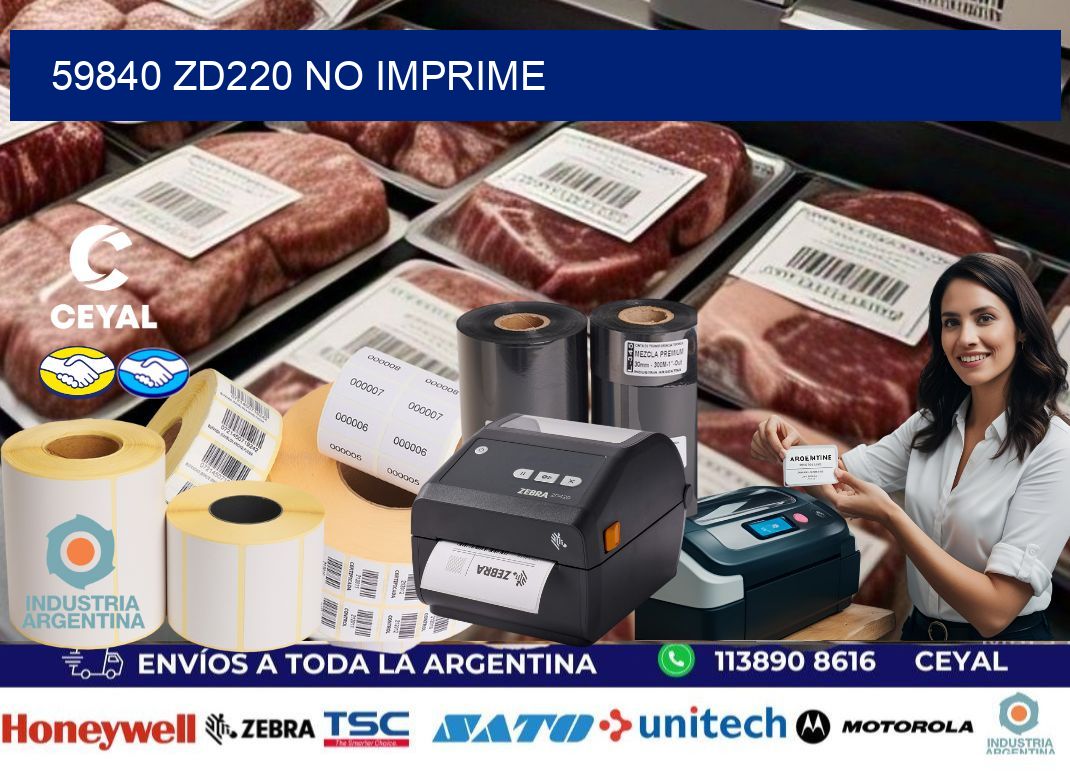 59840 ZD220 no imprime