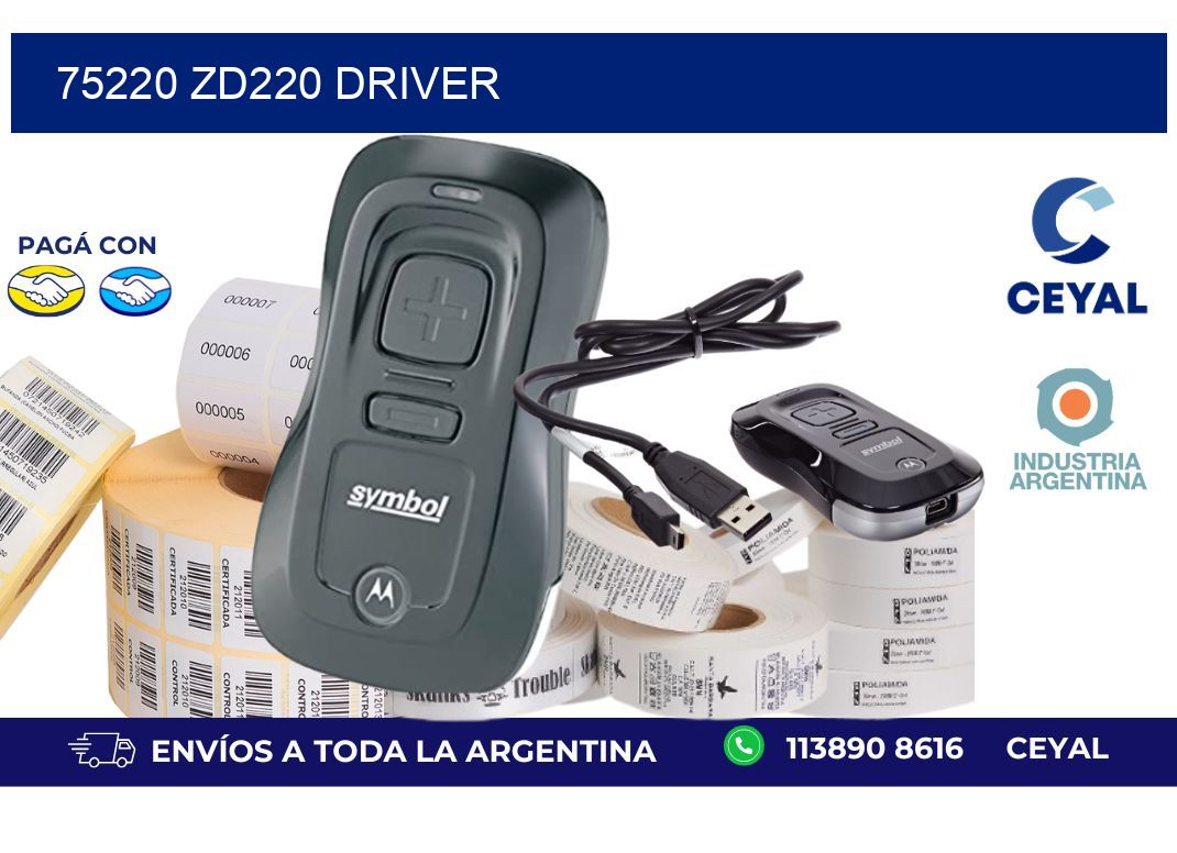 75220 ZD220 driver