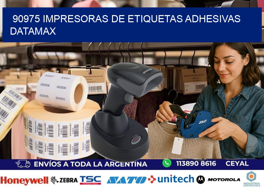 90975 impresoras de etiquetas adhesivas datamax