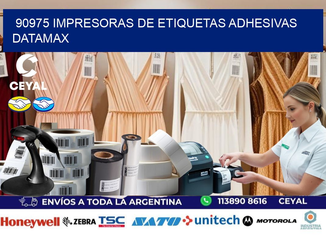 90975 impresoras de etiquetas adhesivas datamax