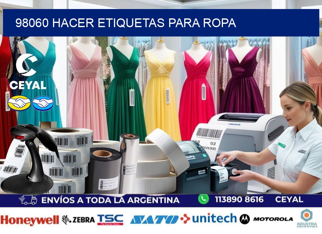 98060 Hacer etiquetas para ropa