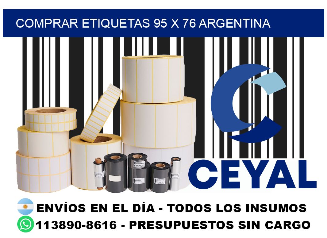 Comprar etiquetas 95 x 76 argentina