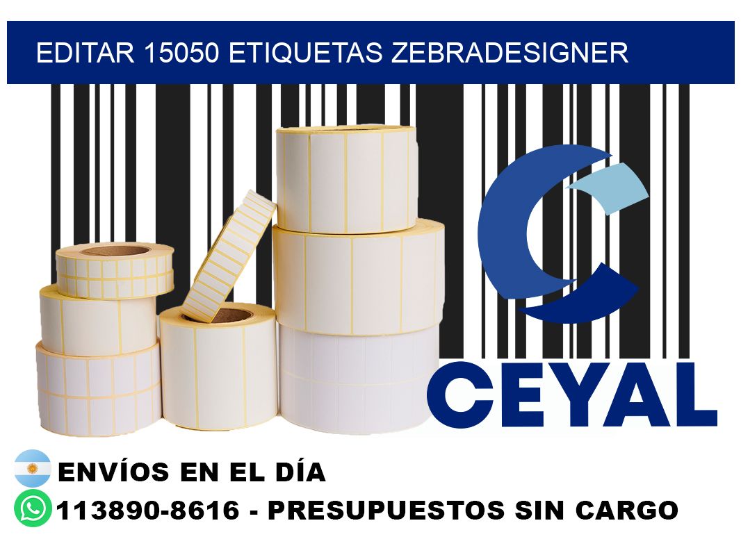 EDITAR 15050 ETIQUETAS ZEBRADESIGNER