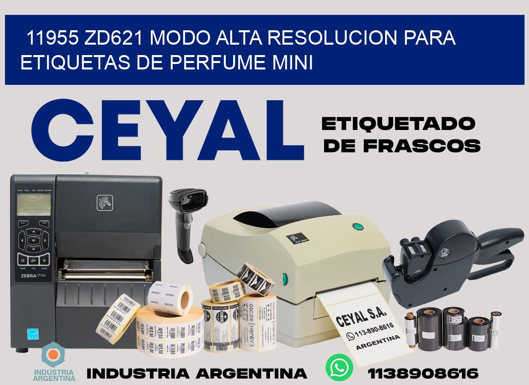 11955 zd621 modo alta resolucion para etiquetas de perfume mini