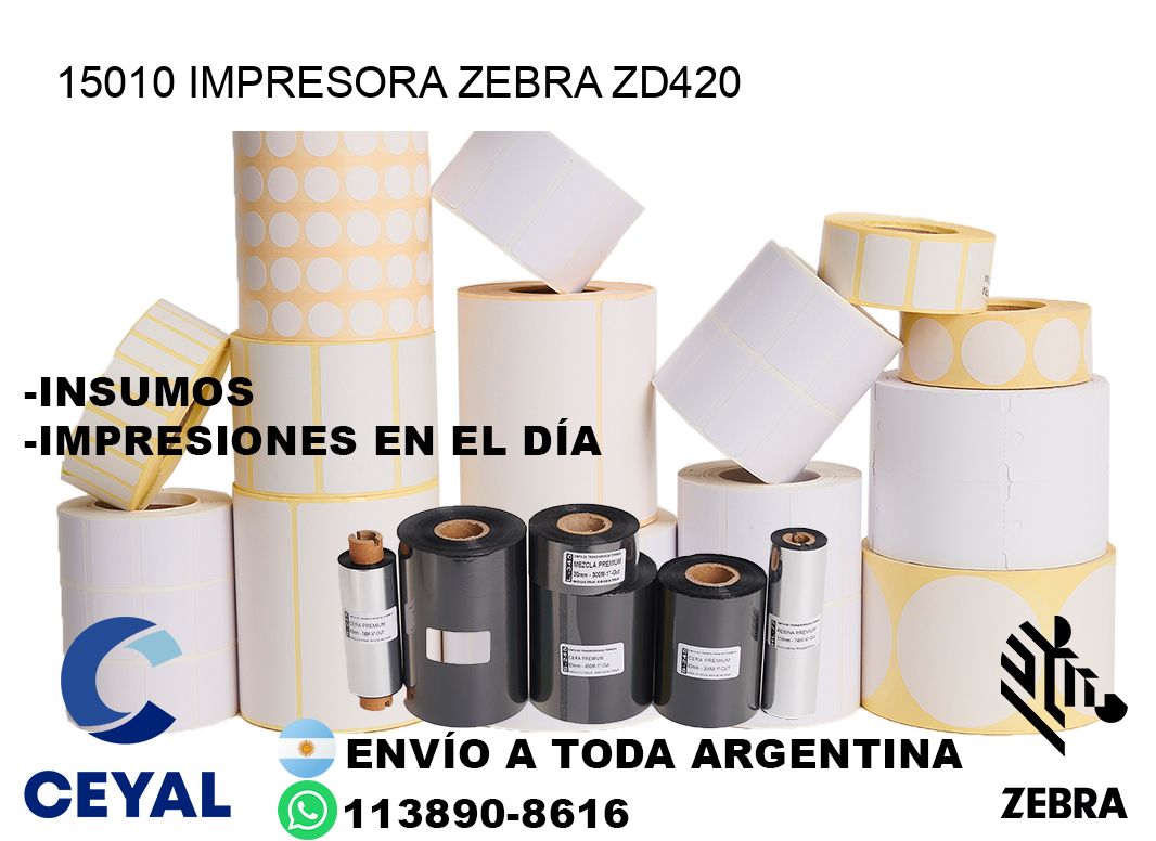 15010 Impresora Zebra ZD420