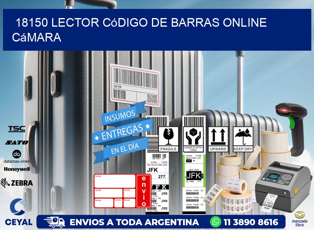 18150 Lector código de barras online cámara