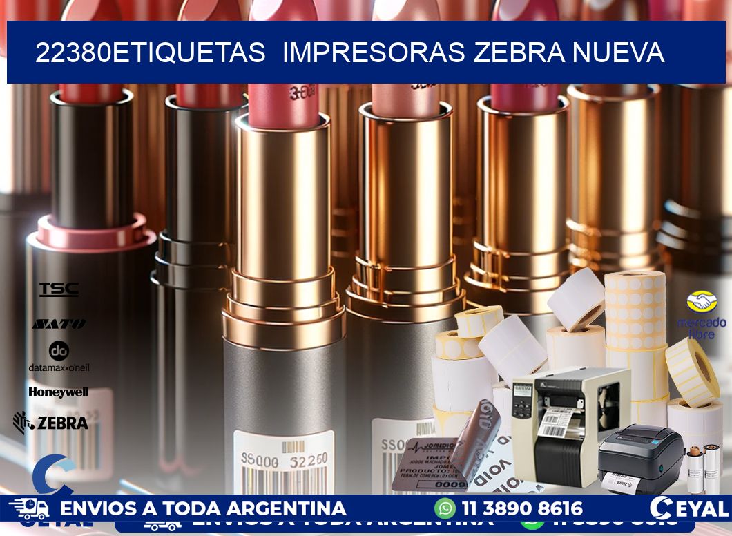 22380etiquetas  impresoras zebra nueva