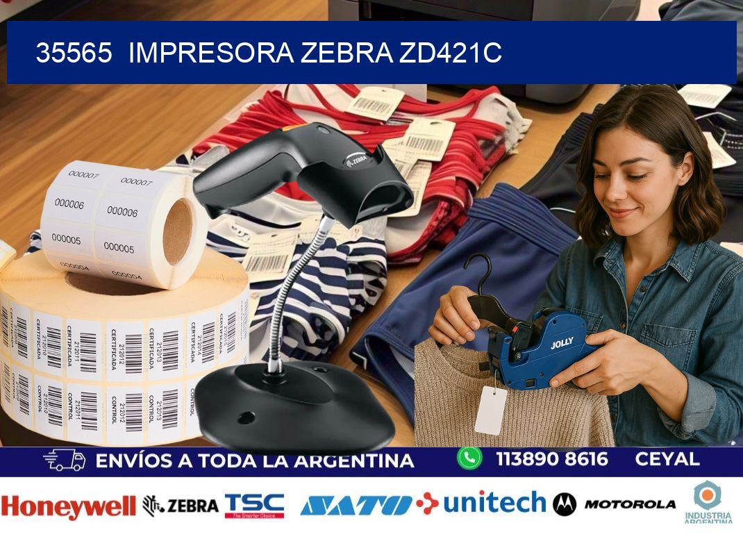 35565 Impresora Zebra zd421c