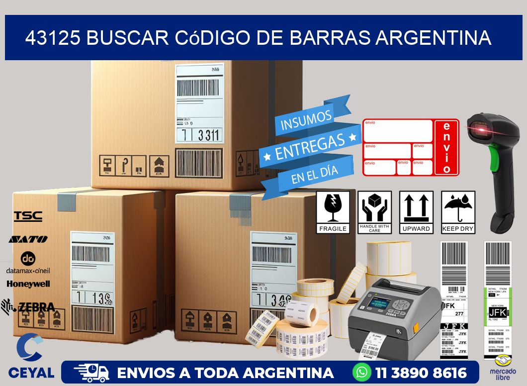 43125 Buscar código de barras Argentina