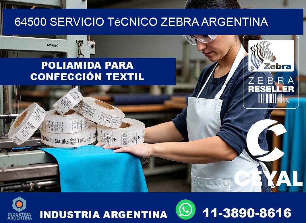 64500 servicio técnico zebra argentina