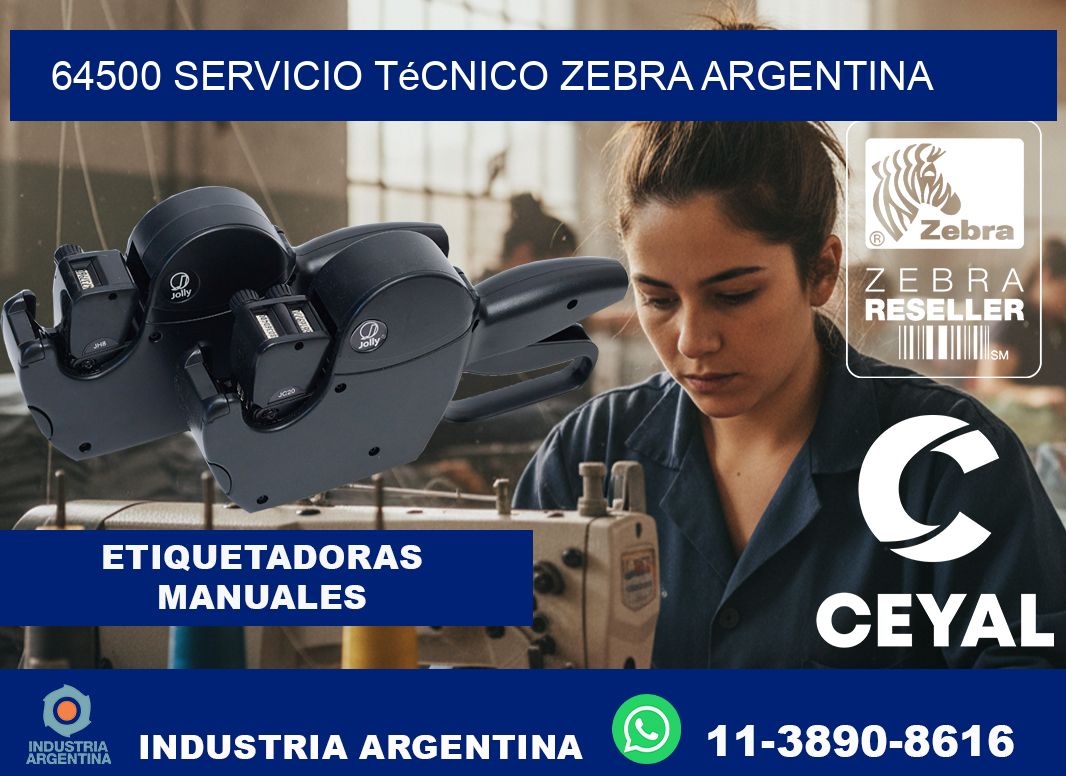64500 servicio técnico zebra argentina