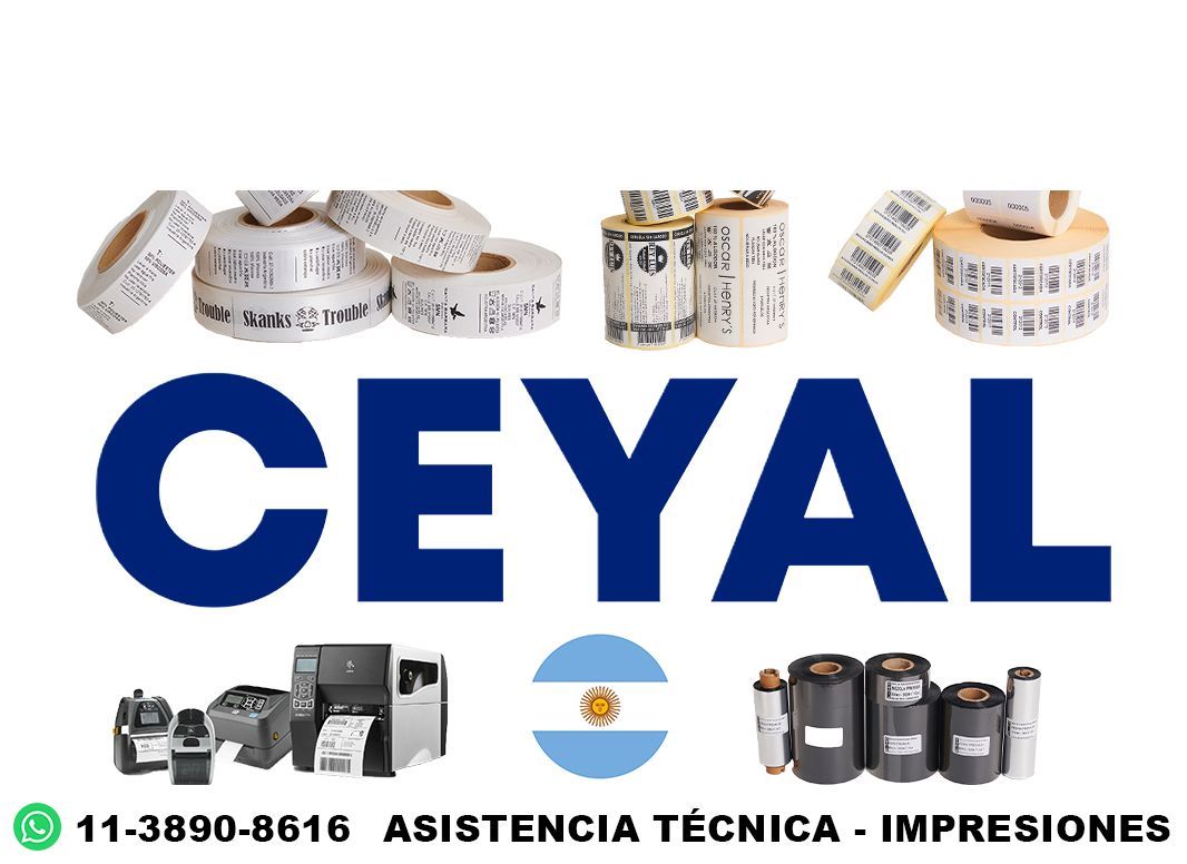 64960 etiquetas autoadhesivas opp o térmicas