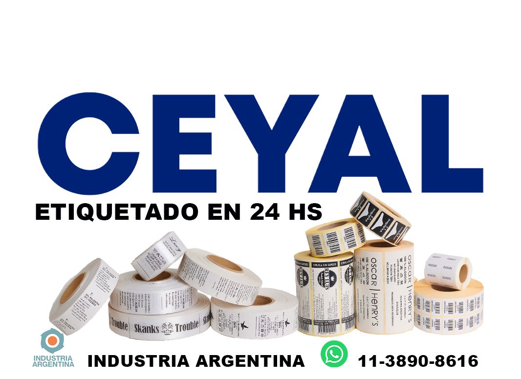 91275 Etiquetas personalizadas termicas