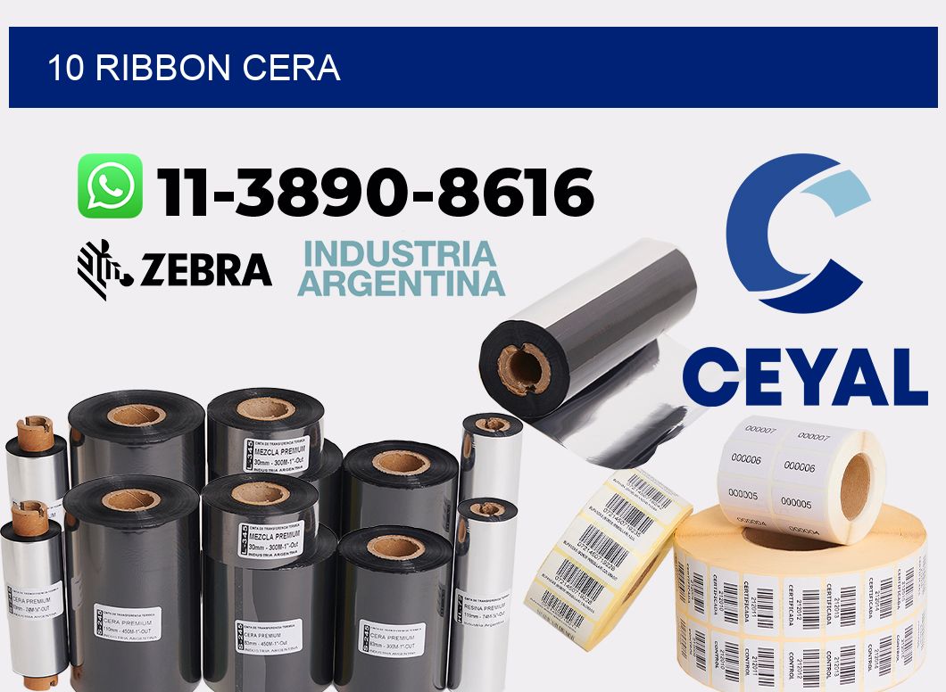 10 ribbon cera