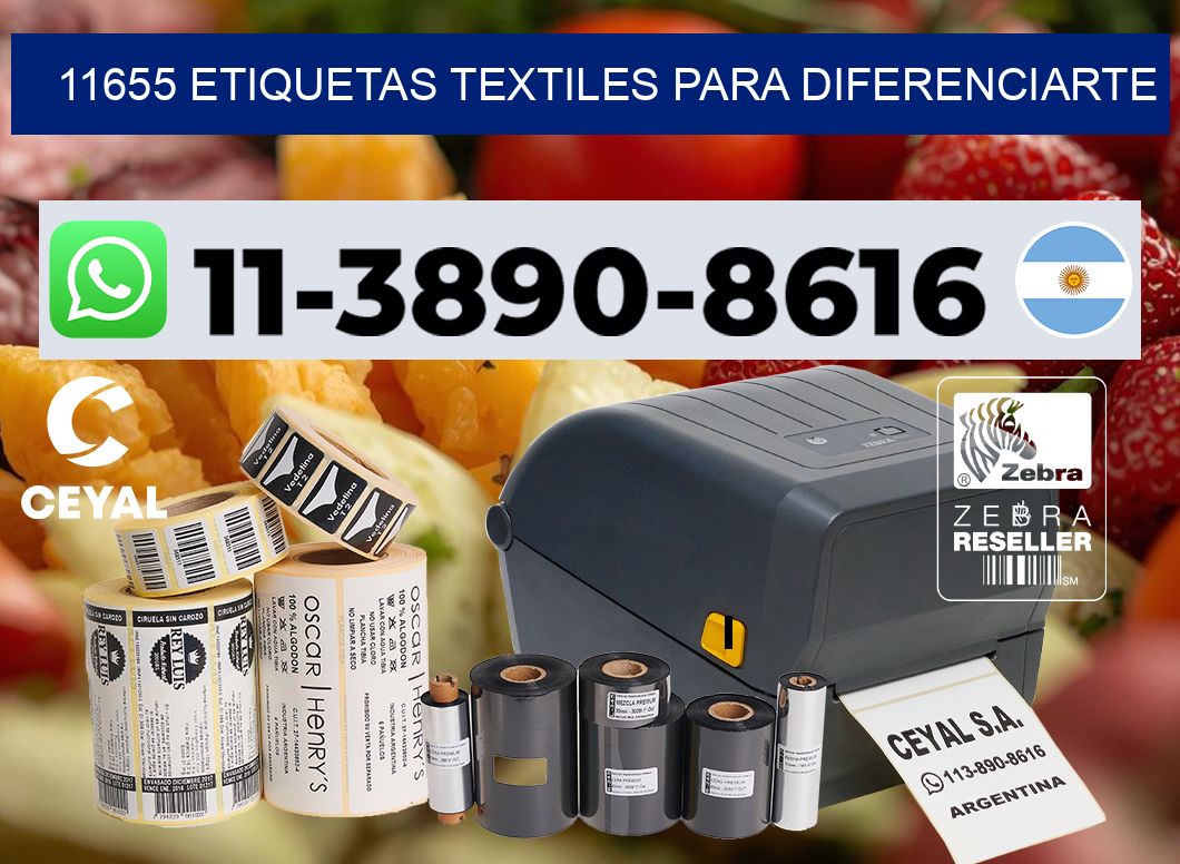 11655 Etiquetas textiles para diferenciarte