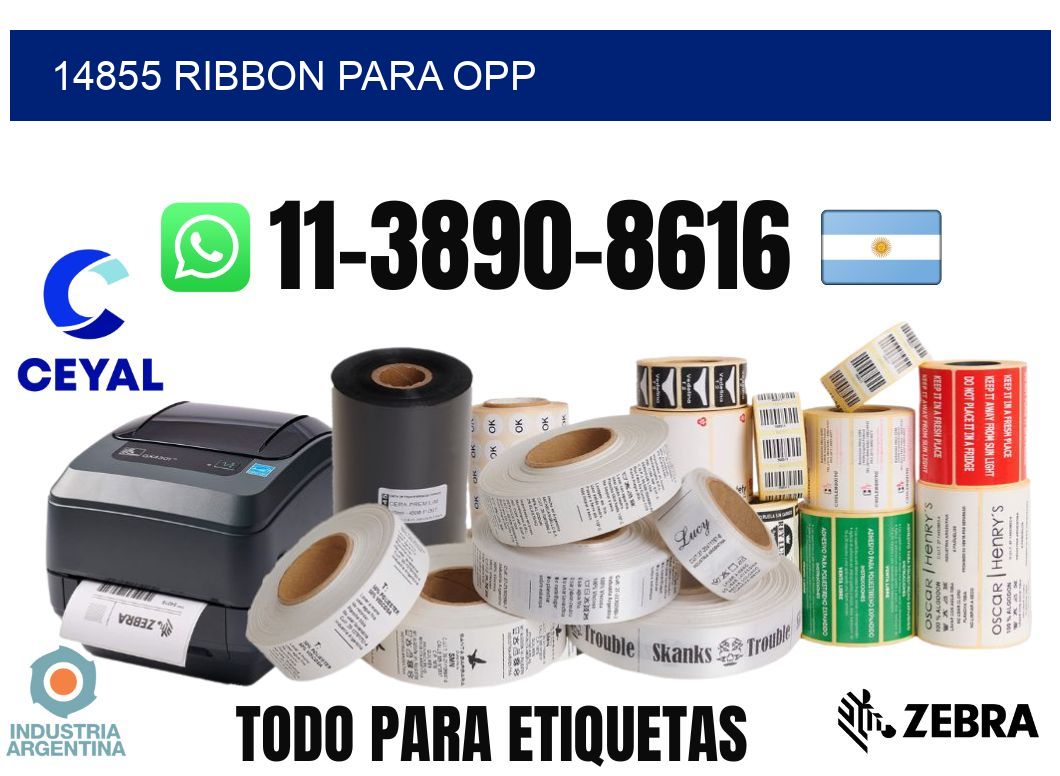 14855 ribbon para opp